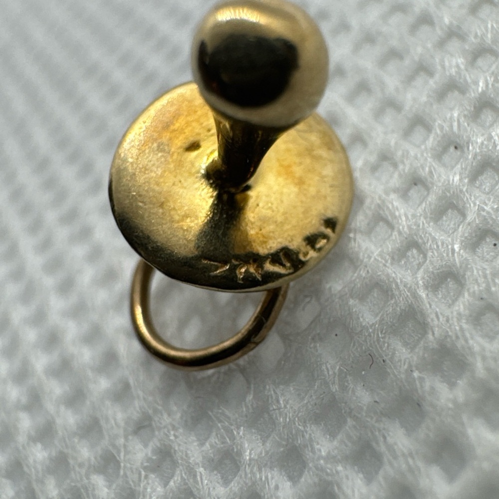 14K Yellow Gold Cute Baby Pacifier Binky Necklace Pendant Bracelet Charm - Picture 8 of 11